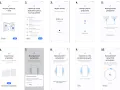 Proces klonowania telefonu za pomocą Smart Switch: wybór źródła, nawiązywanie połączenia (kablem lub bezprzewodowo), przesyłanie danych.
