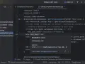 Widok kodu w CLion, gdzie funkcja `getFallbackCommand` jest podświetlona, a podpowiedź pokazuje jej deklarację w `std::vector`.
