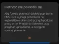 Komunikat o błędzie: Płatność nie powiodła się. HMS Core wymaga pozwolenia na wyświetlanie okien podręcznych.