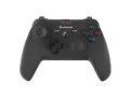 Czarny gamepad Genesis PV58 z podświetlanymi przyciskami i diodami LED.