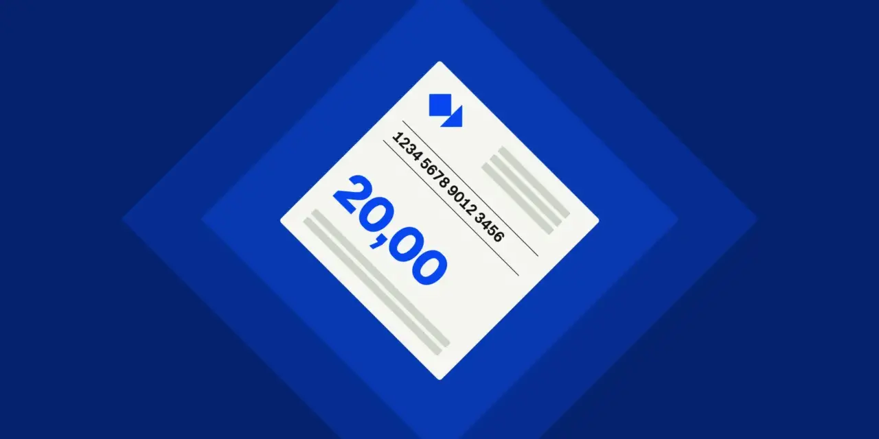 Karta paysafecard co to? Dowiedz się, jak działa ta bezpieczna metoda płatności online. Na karcie widnieje kwota 20,00 i numer PIN.