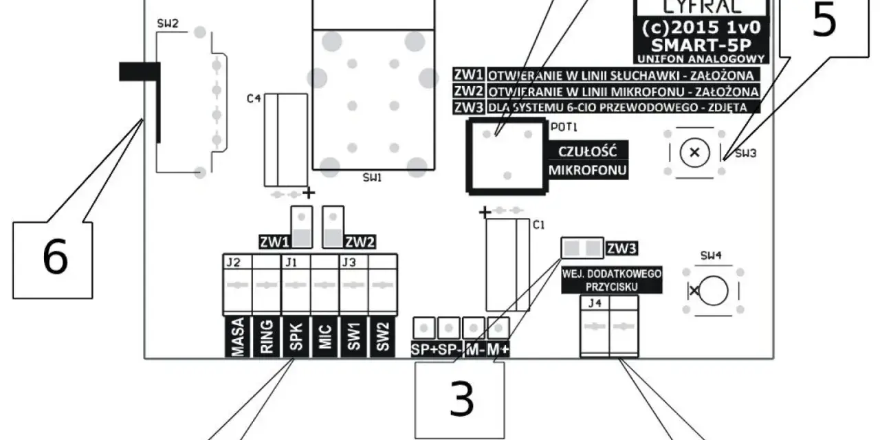 Podłącz unifon Cyfral 6-żyłowy: Schemat i poradnik krok po kroku