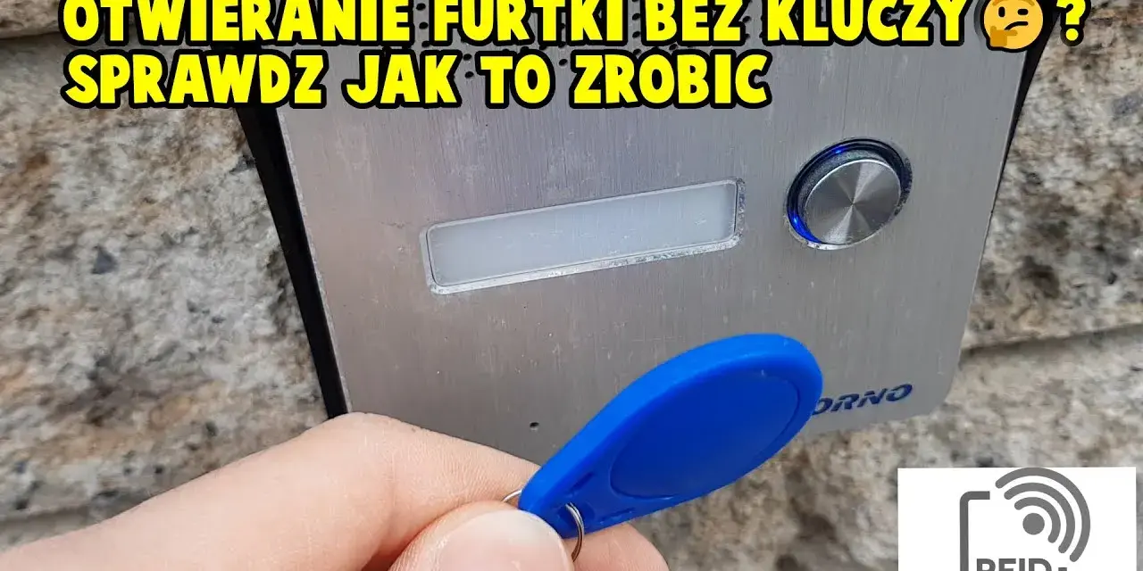Domofon nie działa? Otwórz drzwi kodem, brelokiem lub smartfonem!
