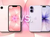 Różowe i fioletowe iPhone'y obok siebie, porównanie modeli. Jaki jest najnowszy iPhone?