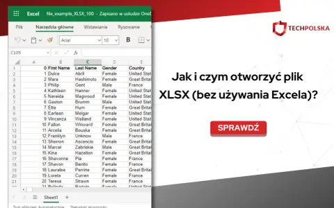 Jak otworzyć plik XLSX bez Excela? Zobacz, jak zarządzać danymi z arkusza kalkulacyjnego.