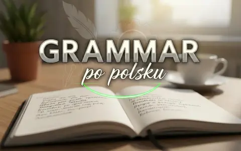 Otwarty notatnik z polskimi słówkami i tekstem "Grammar po polsku". Idealne narzędzie do nauki, jak Gramarly dla języka polskiego.