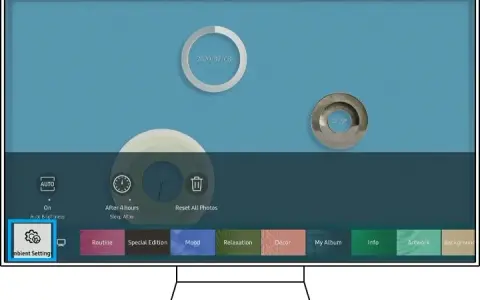 Twój TV Samsung: Wygaszacz ekranu to Tryb Ambient i Sztuka?