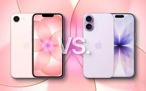 Różowe i fioletowe iPhone'y obok siebie, porównanie modeli. Jaki jest najnowszy iPhone?
