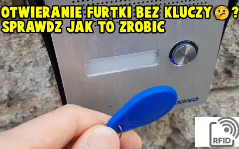 Domofon nie działa? Otwórz drzwi kodem, brelokiem lub smartfonem!