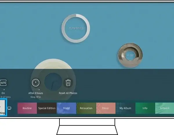 Twój TV Samsung: Wygaszacz ekranu to Tryb Ambient i Sztuka?