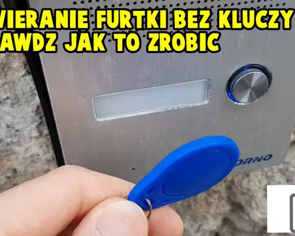 Domofon nie działa? Otwórz drzwi kodem, brelokiem lub smartfonem!