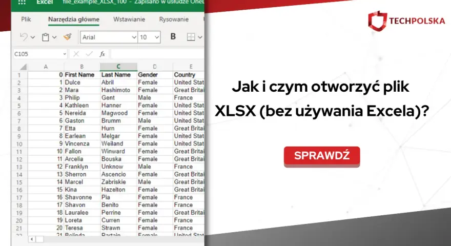 Jak otworzyć plik XLSX bez Excela? Zobacz, jak zarządzać danymi z arkusza kalkulacyjnego.