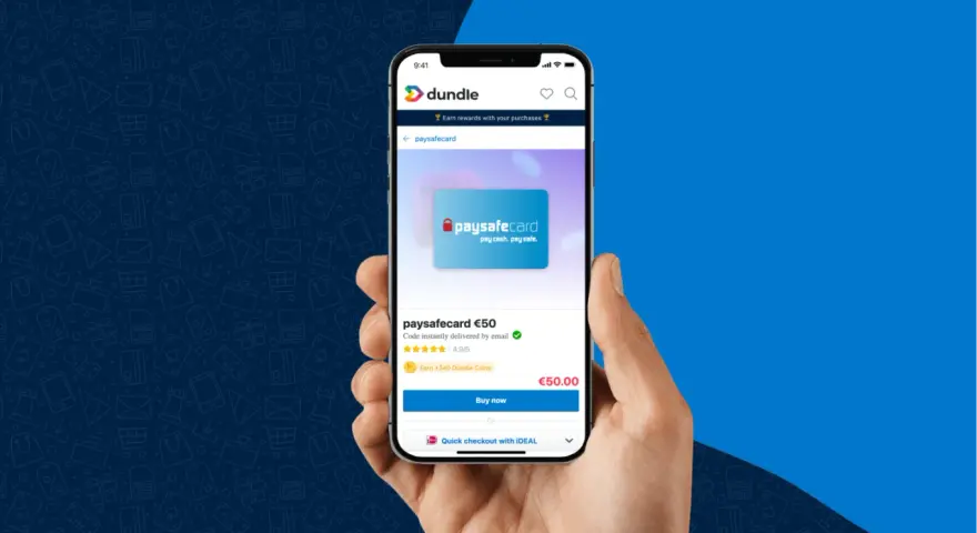 Kup paysafecard €50 na Dundle. Szybki kod na email. Gdzie kupić paysafecard? Tutaj!