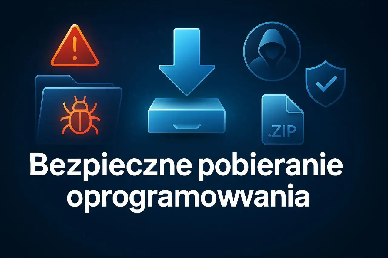 Bezpieczne pobieranie plików z internetu, antywirus, zaufane źródła