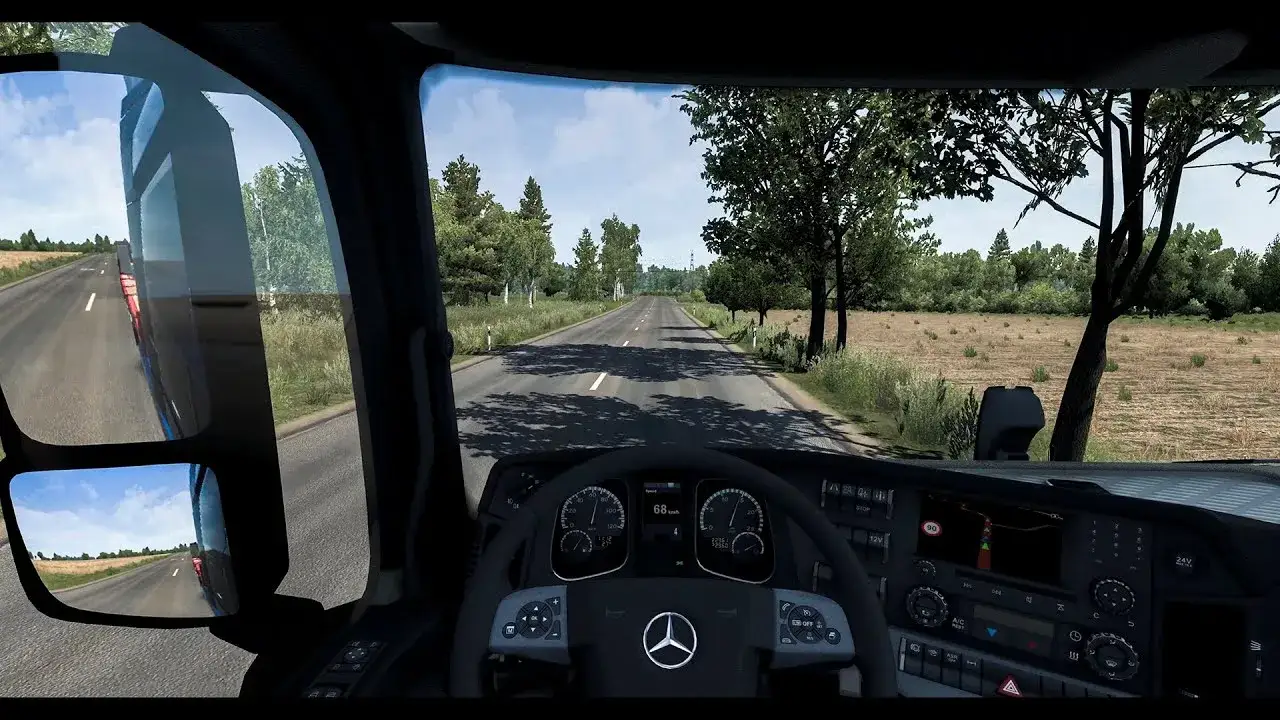 Euro Truck Simulator 2 4K gameplay screenshot