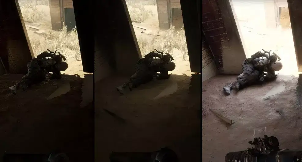 Metro Exodus Enhanced Edition Ray Tracing porównanie