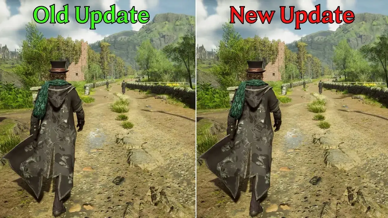 Hogwarts Legacy Ray Tracing comparison