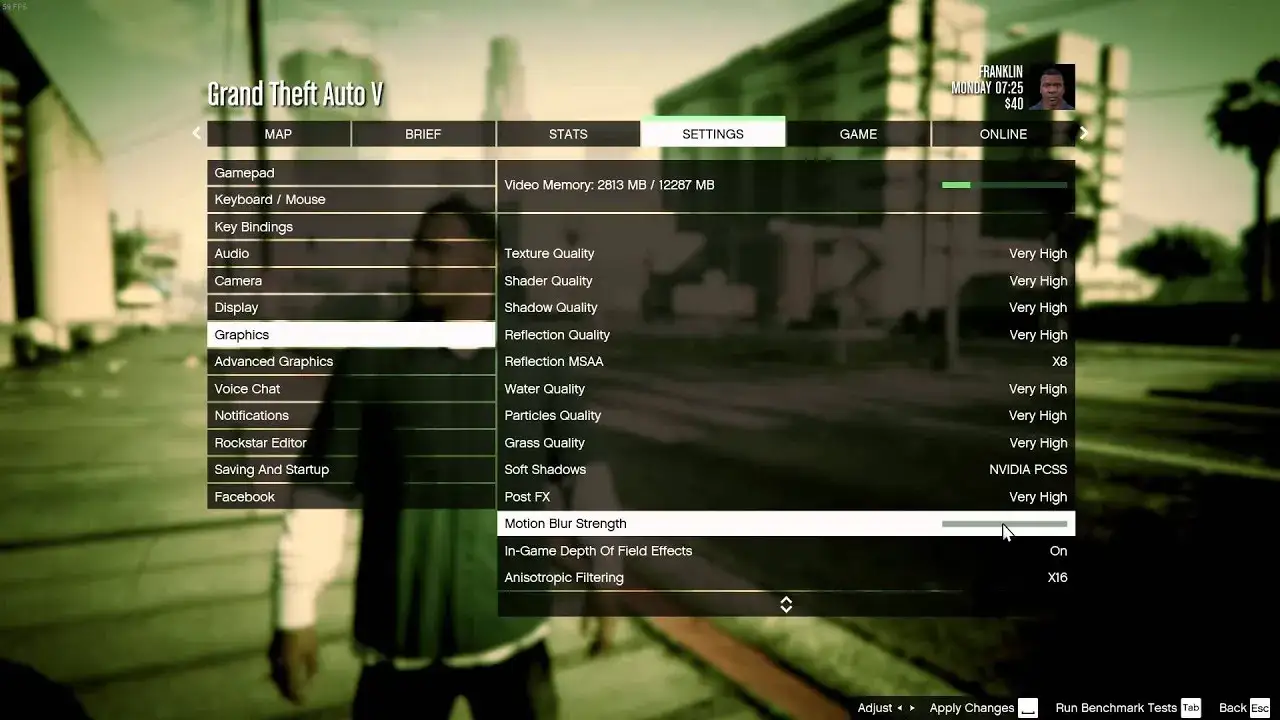 GTA V ustawienia ultra screenshot