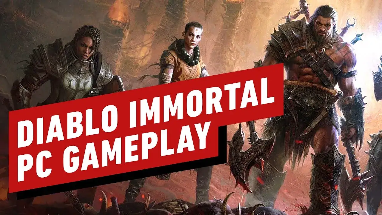 Diablo Immortal rozgrywka PC