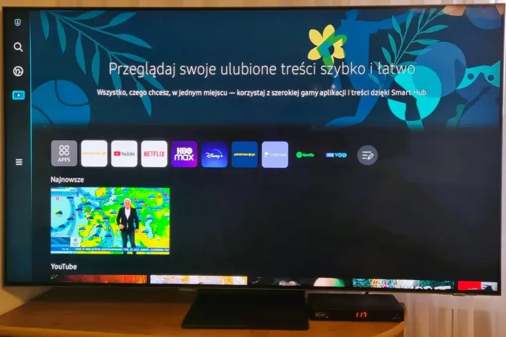Samsung Smart Hub ekran główny
