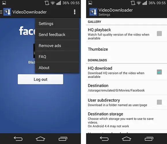 Pobieranie filmów z Facebooka na telefon Android iOS