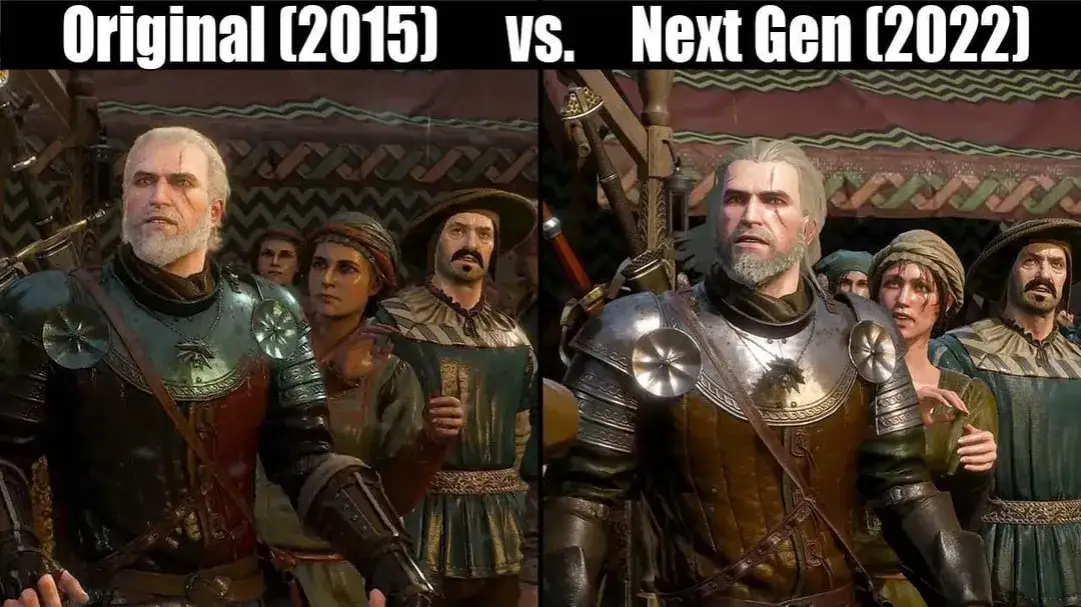 Wiedźmin 3 Next-Gen porównanie grafiki