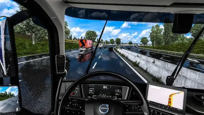Euro Truck Simulator 2 mody graficzne porównanie