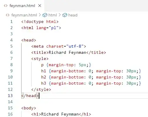 Przykłady stylizowania tekstu HTML za pomocą CSS w Notatniku
