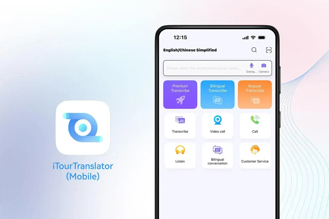 Aplikacja iTourTranslator oferuje funkcje takie jak transkrypcja, rozmowy wideo i tłumaczenie.